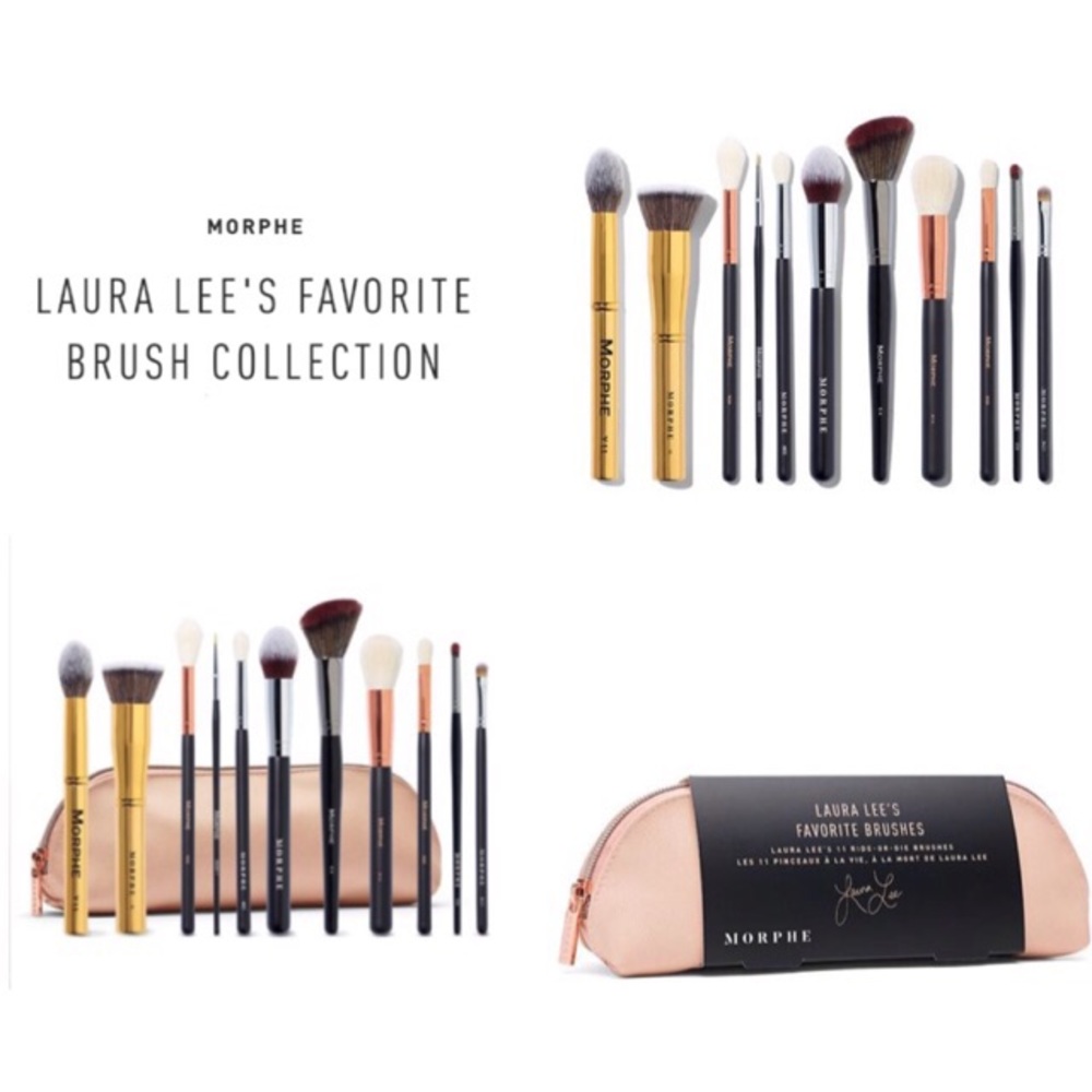 HTF- Laura lee favorite brush set